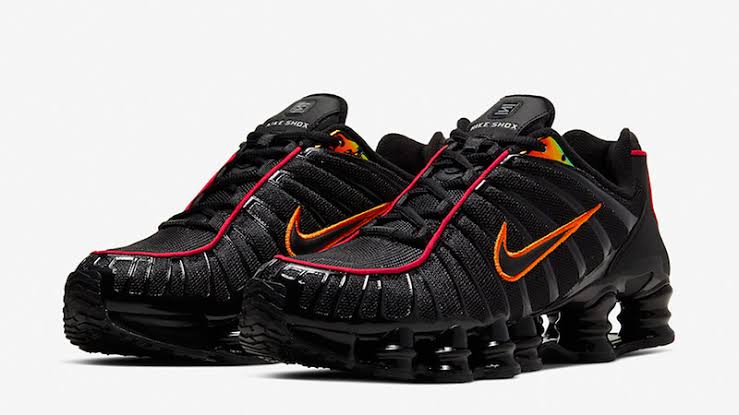 Nike Shox Black Orange